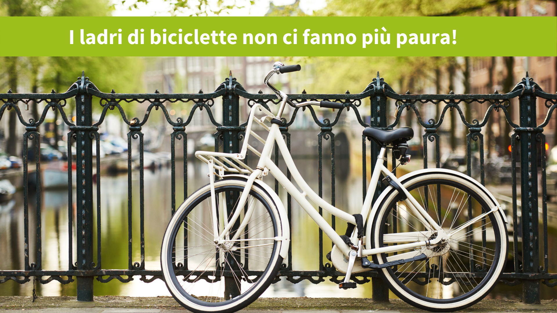 come proteggere la bicicletta dal furto